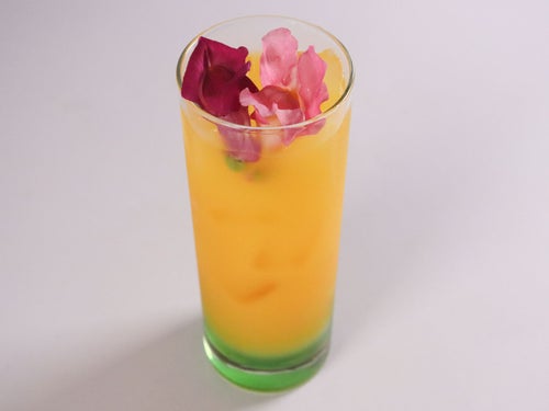 ジュースを簡単アレンジ！「エメラルド・サンシャイン」